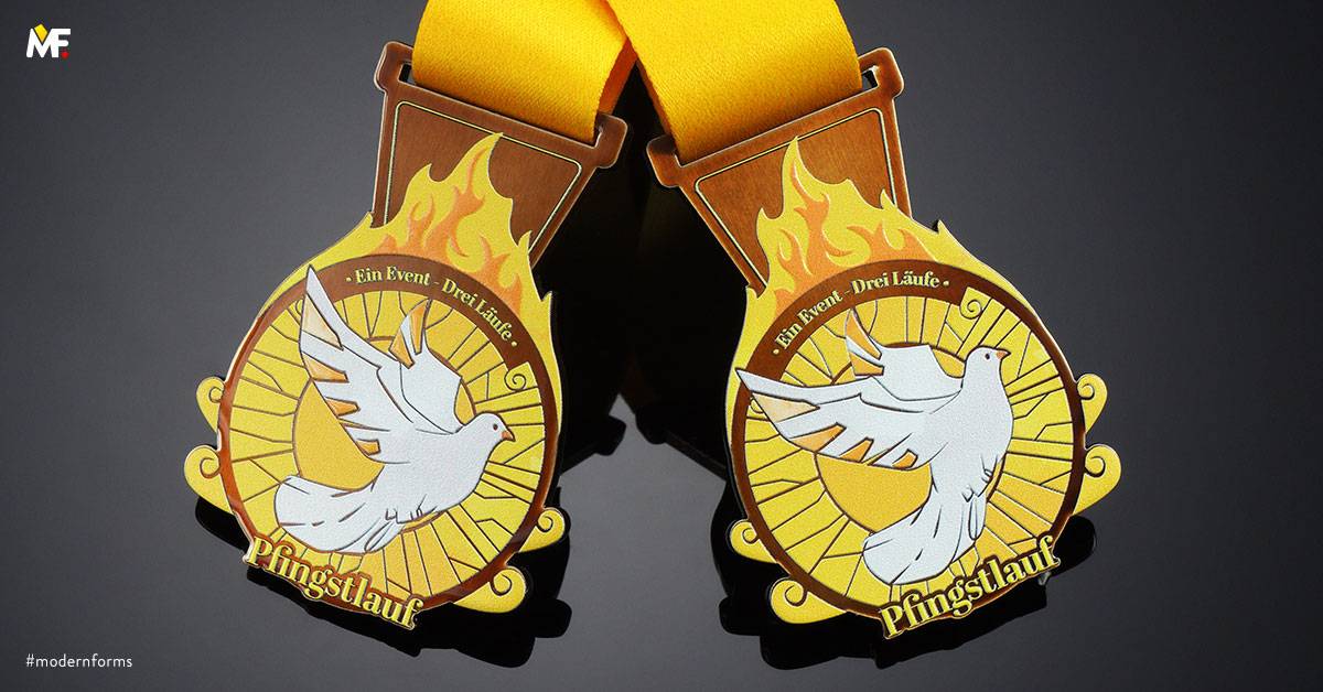 Medale Sportowe Biegi Brązowy Jednostronny Niestandardowy Premium Stal nierdzewna 