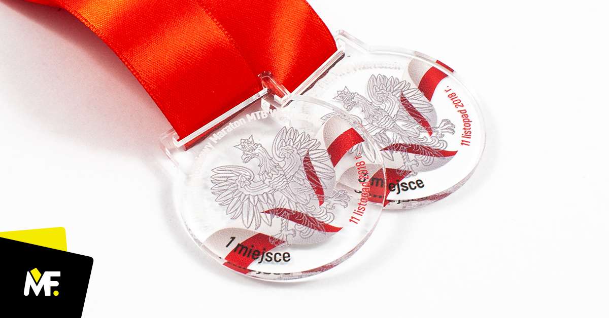 Medale Okolicznościowe Sportowe Kolarstwo Patriotyczne Bezbarwny Jednostronny kolarstwo medale okolicznościowe Okrągłe Patriotyczne Pleksi sportowe Standard 