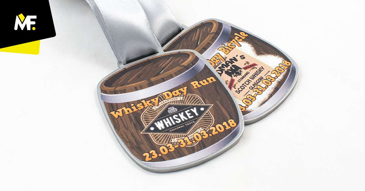 Medale Sportowe Biegi biegi medale Niestandardowy Premium sportowe Srebrny Stal czarna Wielostronny 