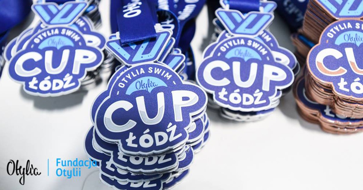 Medale sportowe Otylia Swim CUP Łódź